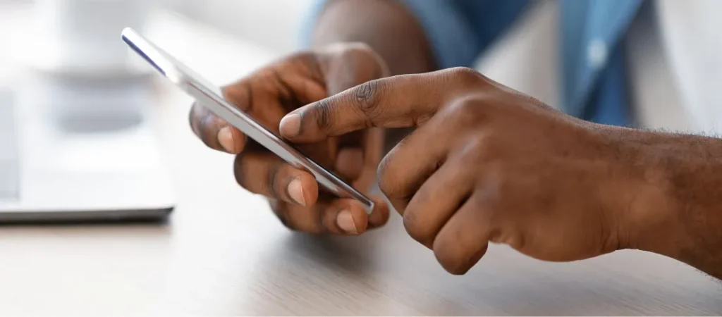 Typing message